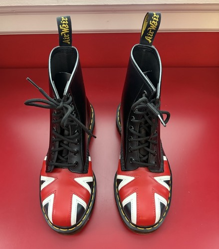 Martens leather union jack - dr.,