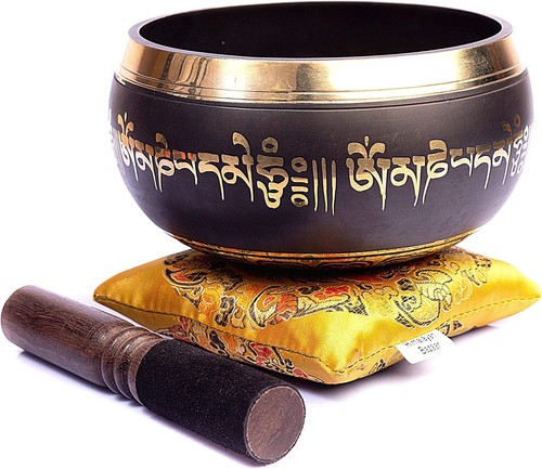 Tibetan singing bowl set - tibetan,