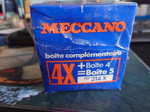 Meccano boite bleue - boite,