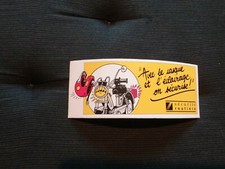Autocollant vintage sécurité