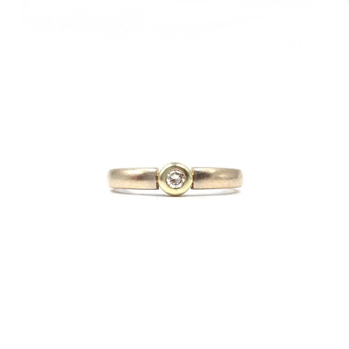 Bague jaune 14 carats - en, or
