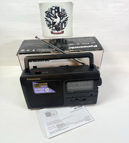 Radio panasonic gx500 3500 - gx500, rf-3500