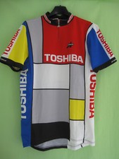Maillot cycliste Toshiba Tour Pro 1989 ASSOS Vintage Jersey Cycling - XL