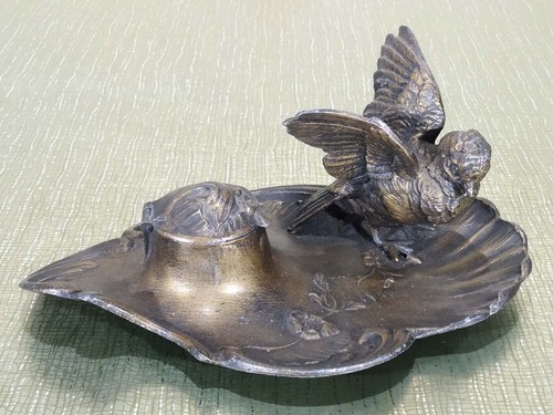 Encrier oiseau régule - oiseau,