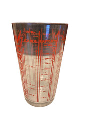 ancien Verre Doseur VERUTILE  Mesure Vintage En Verre cuisine décoration