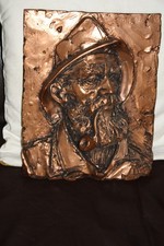 Ancien tableau  bas relief  en