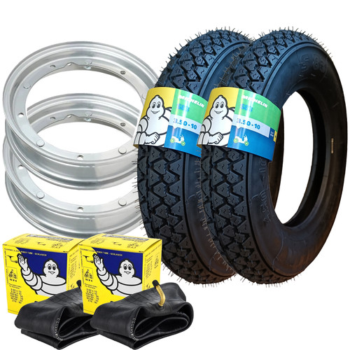 Michelin paire roues - roues, vespa