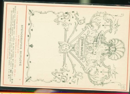 169 stenographie duploye - stenographie, de