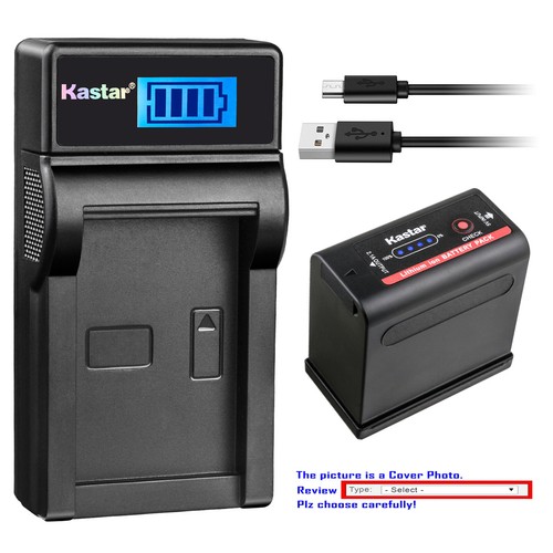 Kastar battery lcd usb - battery, charger