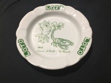 Cendrier publicitaire LOTO ZODIAQUE SCORPION Barberousse Chauvigny Deshoulieres