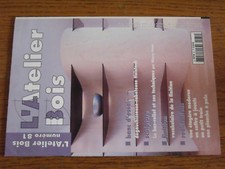 16µµ  Revue L'Atelier Bois n°81 Coffre a jouet Petit train Planche à pain 
