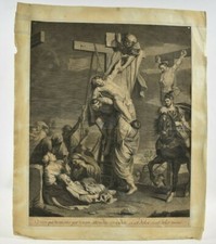 Gravure XVIIème - O' vos qui