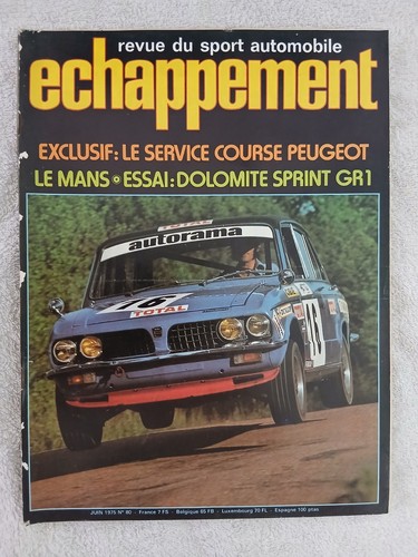 Echappement 6 1975 - n°80, 6/1975