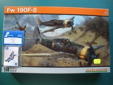 1/48 maquette avion EDUARD profipack 8179 Fw 190F-8 Luftwaffe neuf + pilote WWII