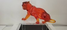 Statuette tigre en résine