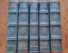Lot 5 livres d'Edmond Rostand aux éditions Pierre Lafitte