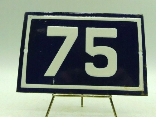 Ancienne plaque emaillee - ancienne,