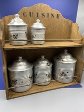 Ancien ensemble pots à