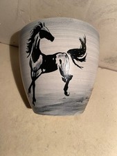 PAUL MILET SEVRES VASE CACHE POT CHEVAL