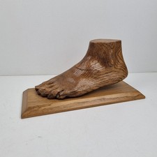 Sculpture, Contemporaine, Anatomie, Beaux Arts, Pieds, Bois, Chêne, Curiosité, 