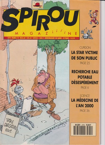 Journal spirou 2770 - journal, n°2770