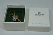 VÉRITABLE BROCHE SWAROVSKI DANSEUSE CRISTAL NUMEROTE pa collier boucle d oreille