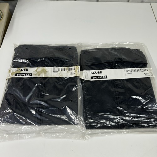 Ikea skubb black garment - black,