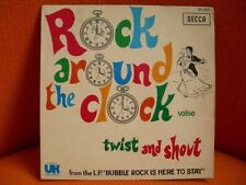 VINYL 45 T – JONATHAN KING - ROCK AROUND CLOCK + TWIST & SHOUT – BUBBLE ROCK  72