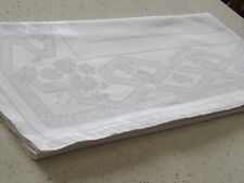 longue nappe, damas de coton