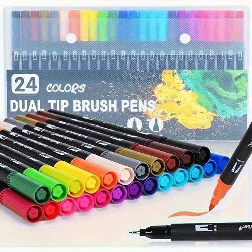 Feutres aquarelle marqueurs - feutres,
