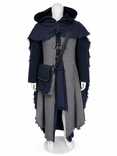 Medieval hooded ranger - hooded, cloak