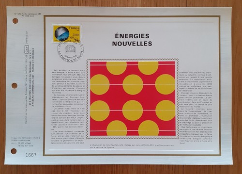 Feuillet cef 1er - cef, soie