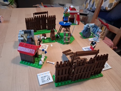 Lego village - play,