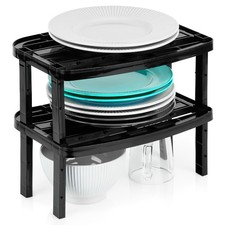 étagère cuisine armoire noir - Étagère,