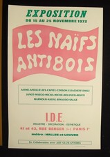Affiche 1972 naïfs antibois