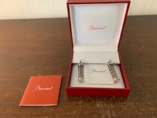 2 paires de boucle d'oreille en cristal de Baccarat (prix d'une paire)