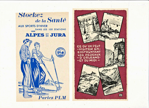 Pubs chemins fer - 2, de