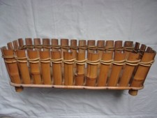 Jardinière ancienne en bambou