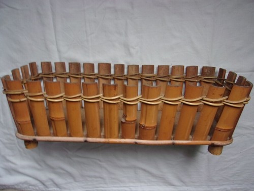 Jardinière ancienne bambou - jardinière, en