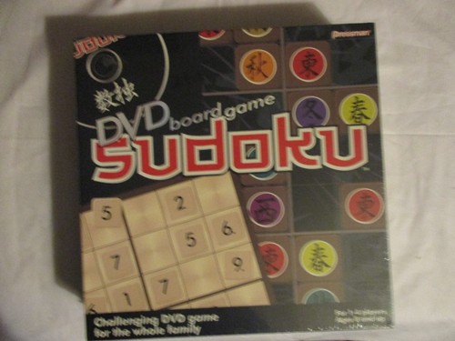 Sudoku dvd board game pressman - board,