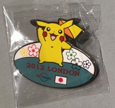 RARE PIN'S JO LONDON 2012 JEUX OLYMPIQUES TOKYO TV POKEMON NINTENDO PIKACHU