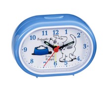 Réveil Analogique Lovely Puppy Réveil Pour Enfant Avec Petit Chien Bleu