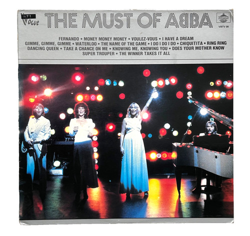 Disque vinyle abba - vinyle, abba.