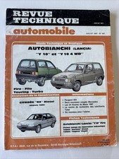RTA Autobianchi Lancia Y10 Y10 4WD 1985-1987 Revue Technique ETAI N°481