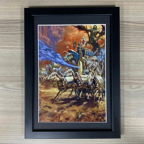 Tomb kings encadré art - kings, khemri