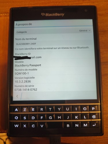 Blackberry passport 32gb - blackberry,