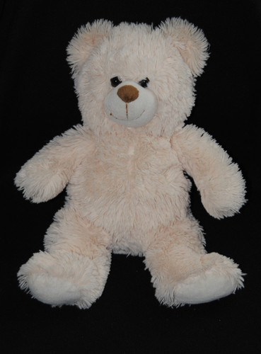 Peluche doudou ours blanc