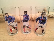 4 verres joueurs équipe de