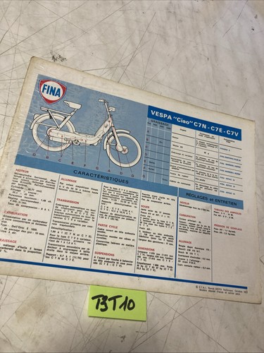 Fina vespa ciao honda - c7,