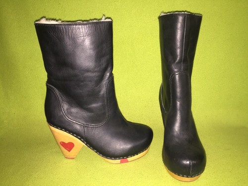 Black lola ramona boots - black,